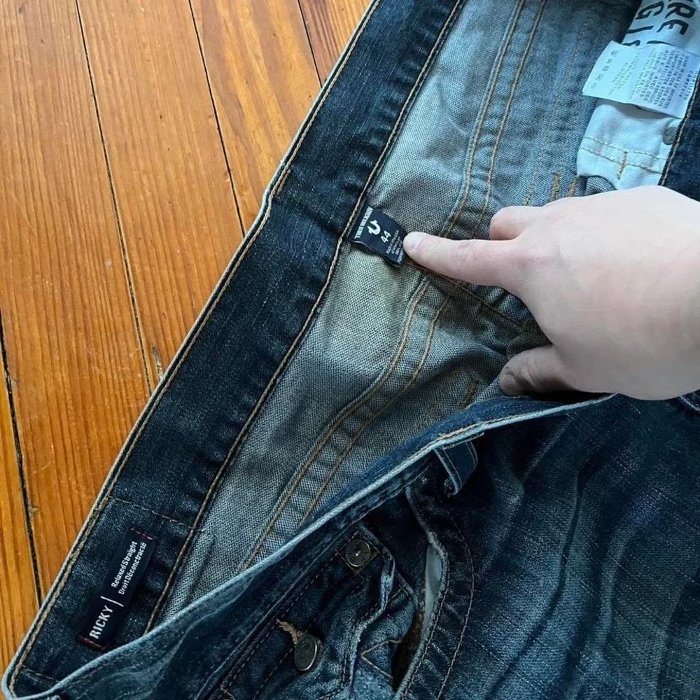 Y2K 2000s True Religion Ricky Jeans size 44
